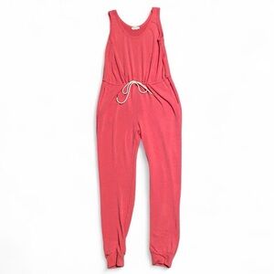 First Love Pink Jumpsuit